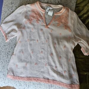 Old Navy sheer tunic top